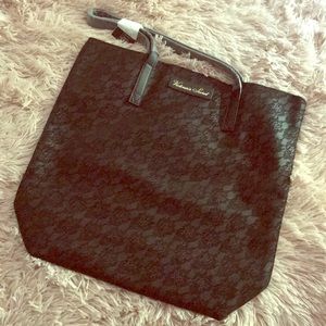 NWT Victoria’s Secret black lace tote